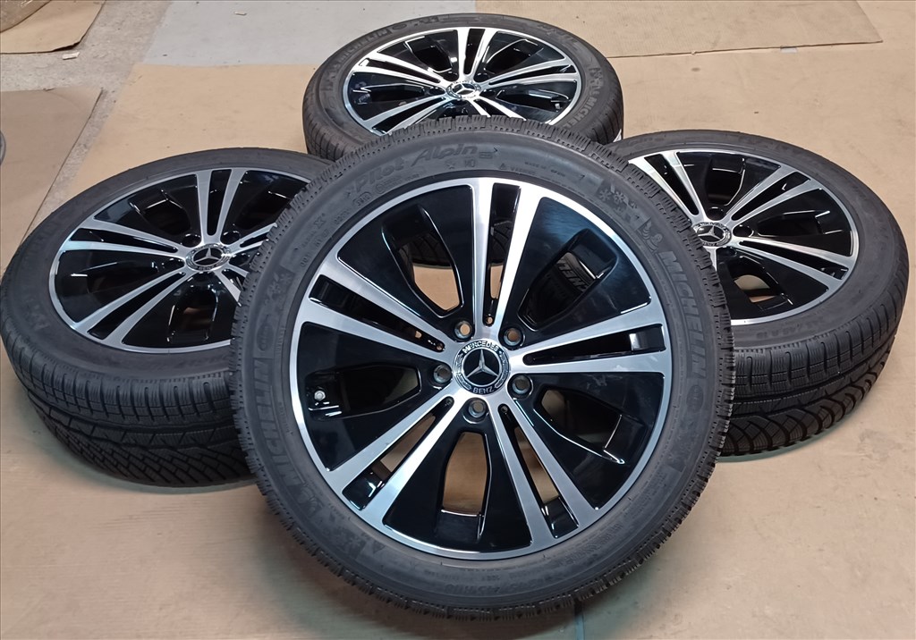 Mercedes W213 5x112 8x18 245/45 R18 téli gumikkal 4db.7mm 2. kép