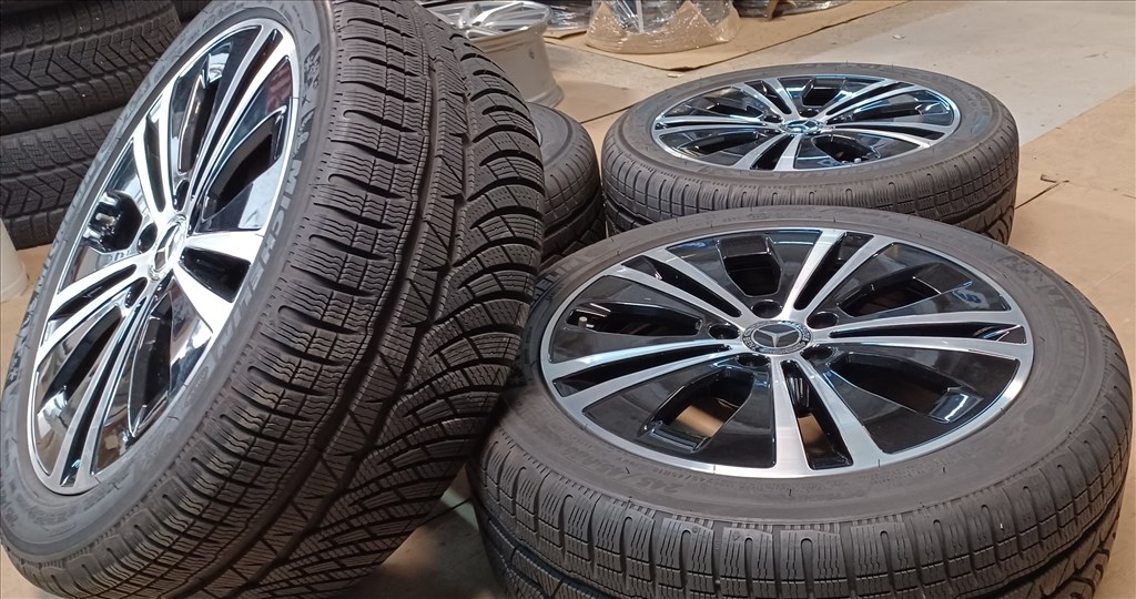 Mercedes W213 5x112 8x18 245/45 R18 téli gumikkal 4db.7mm 3. kép