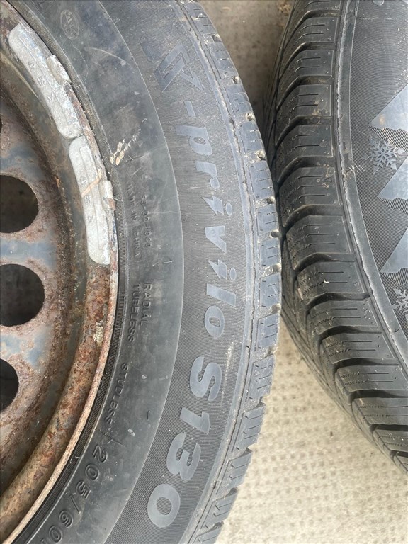  205/55 R16 Tracmax Privilo S130 Téli gumi grt. 5x115 lyukosztású (gyári) lemezfelni / Opel Astra J  4. kép