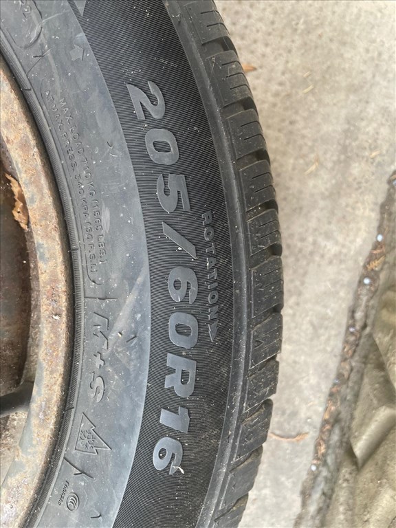  205/55 R16 Tracmax Privilo S130 Téli gumi grt. 5x115 lyukosztású (gyári) lemezfelni / Opel Astra J  5. kép