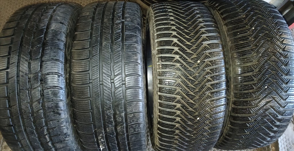  MERCEDES W210 W211 5x112 17"  Stilauto alufelni, rajta 235/45 újszerű Laufenn téli gumi  2. kép