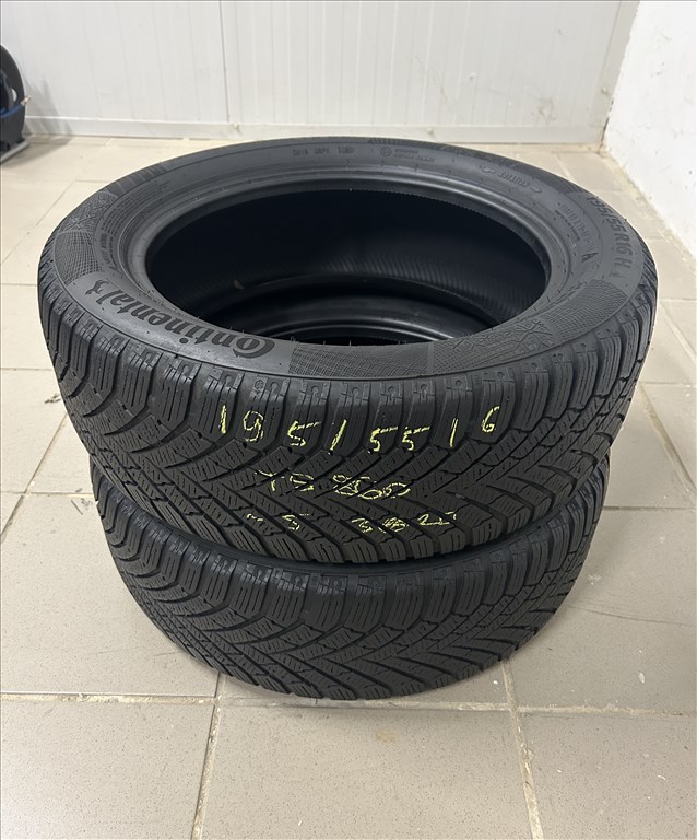 2db 195/55R16 Continental TS860 téli gumi 195 55 16 195/55 R16 téligumi TS 860 1. kép