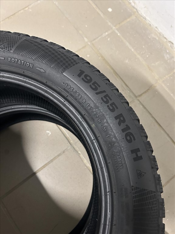 2db 195/55R16 Continental TS860 téli gumi 195 55 16 195/55 R16 téligumi TS 860 4. kép