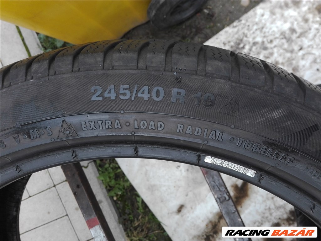 245/40R19 Continental téli gumi 2db 245/40 r19 7. kép