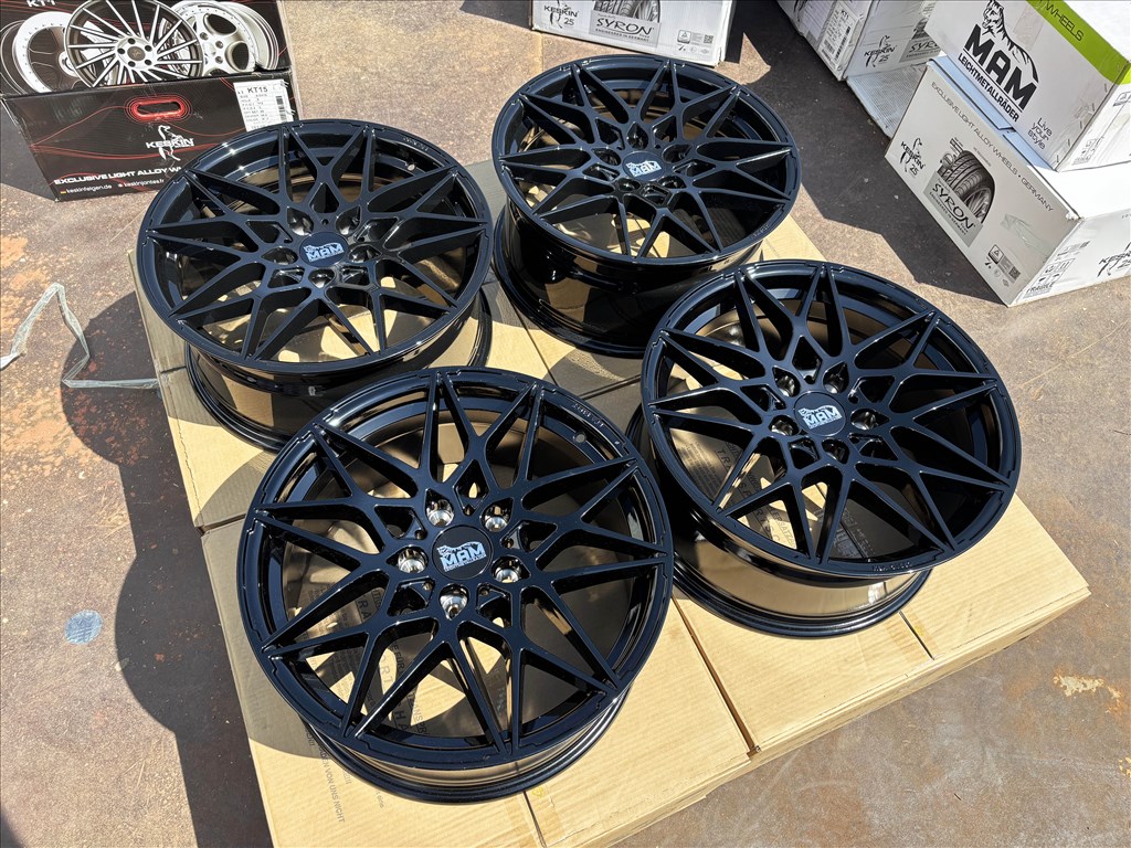 MAM B2 18" 5x120 fekete ÚJ alufelni 18 coll BMW VW Transporter T5 T6 2. kép