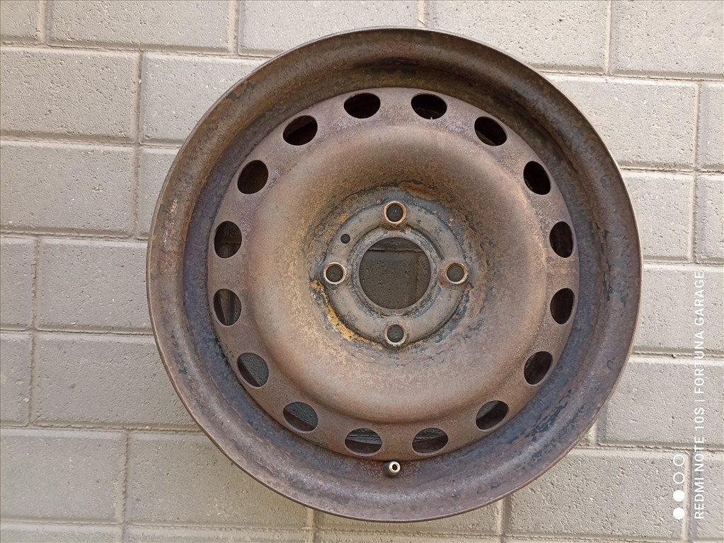  4x100 14" Nissan Micra használt lemezfelni garnitúra (648) 5. kép