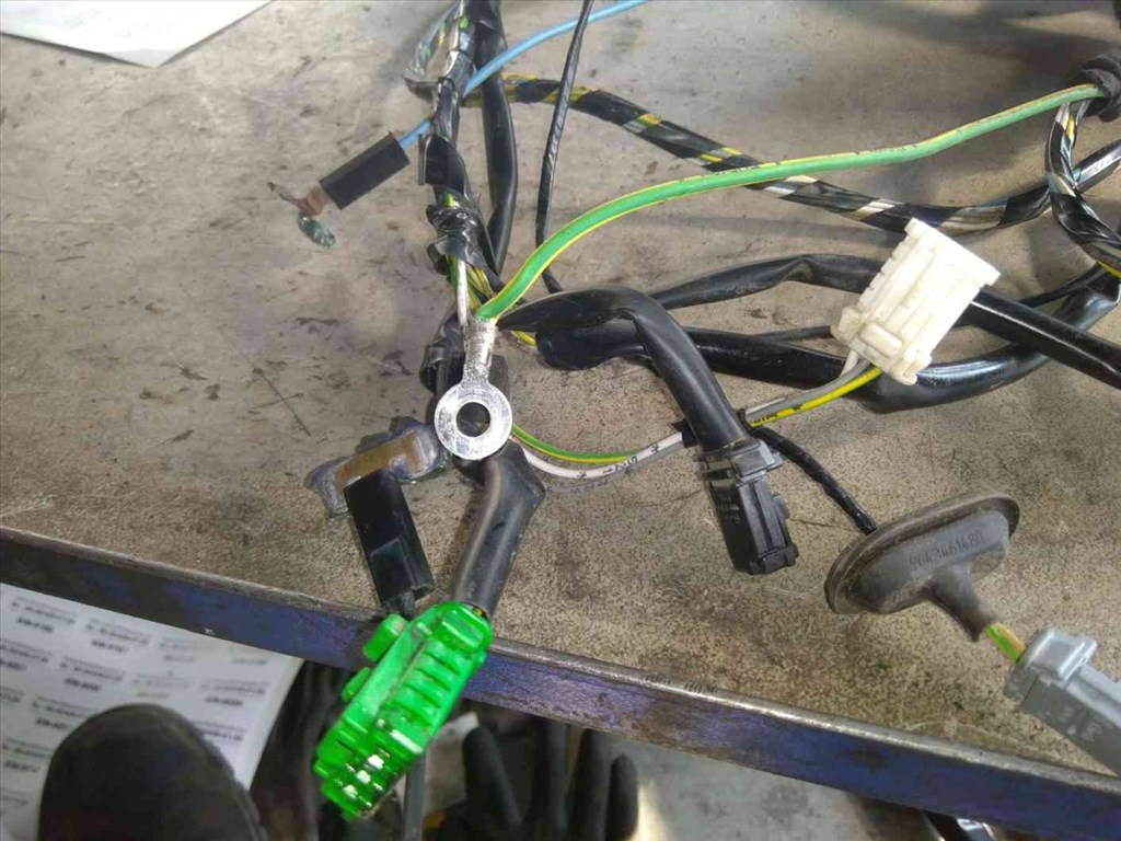 Citroen C3 Csomagtérajtó Kábelköteg 9647595280 7. kép