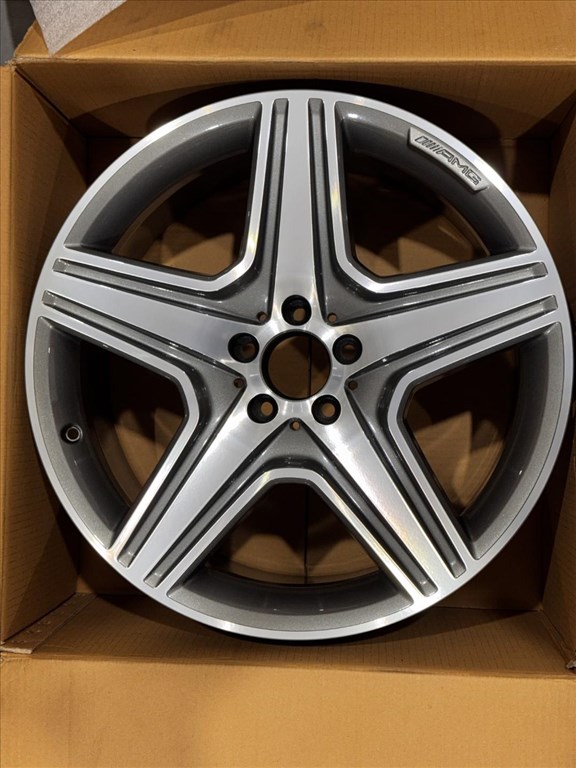 R20 original Mercedes 9J ET41 - A166 401 2202 / 1664012202 1db felni alufelni 1. kép