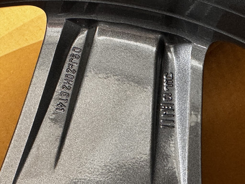 R20 original Mercedes 9J ET41 - A166 401 2202 / 1664012202 1db felni alufelni 3. kép