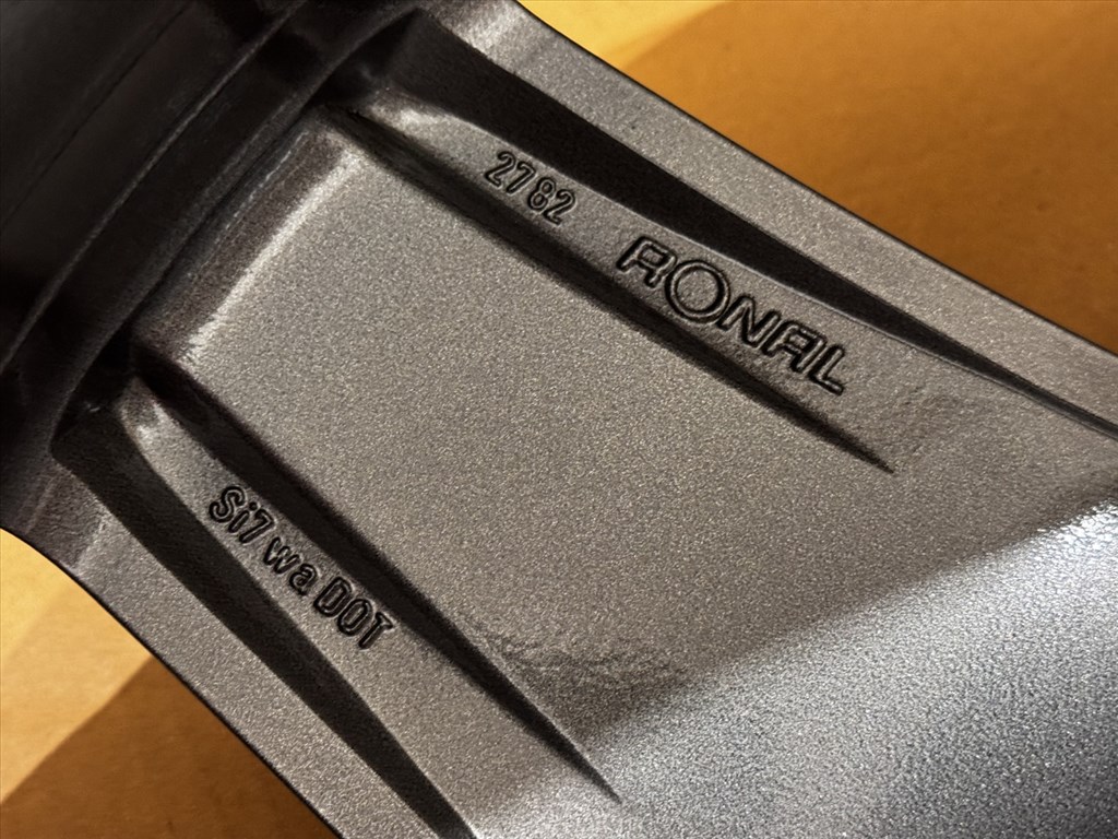 R20 original Mercedes 9J ET41 - A166 401 2202 / 1664012202 1db felni alufelni 4. kép