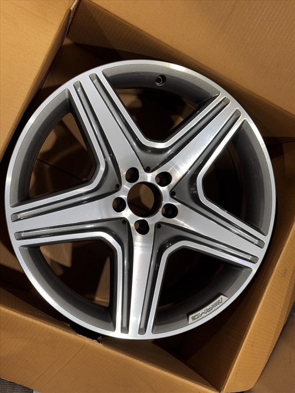 R20 original Mercedes 9J ET41 - A166 401 2202 / 1664012202 1db felni alufelni 9. kép