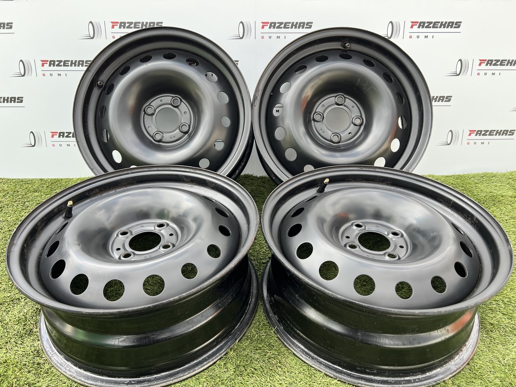 4x100 16" Renault gyári lemezfelni 6,5Jx16h2 ET40 1. kép