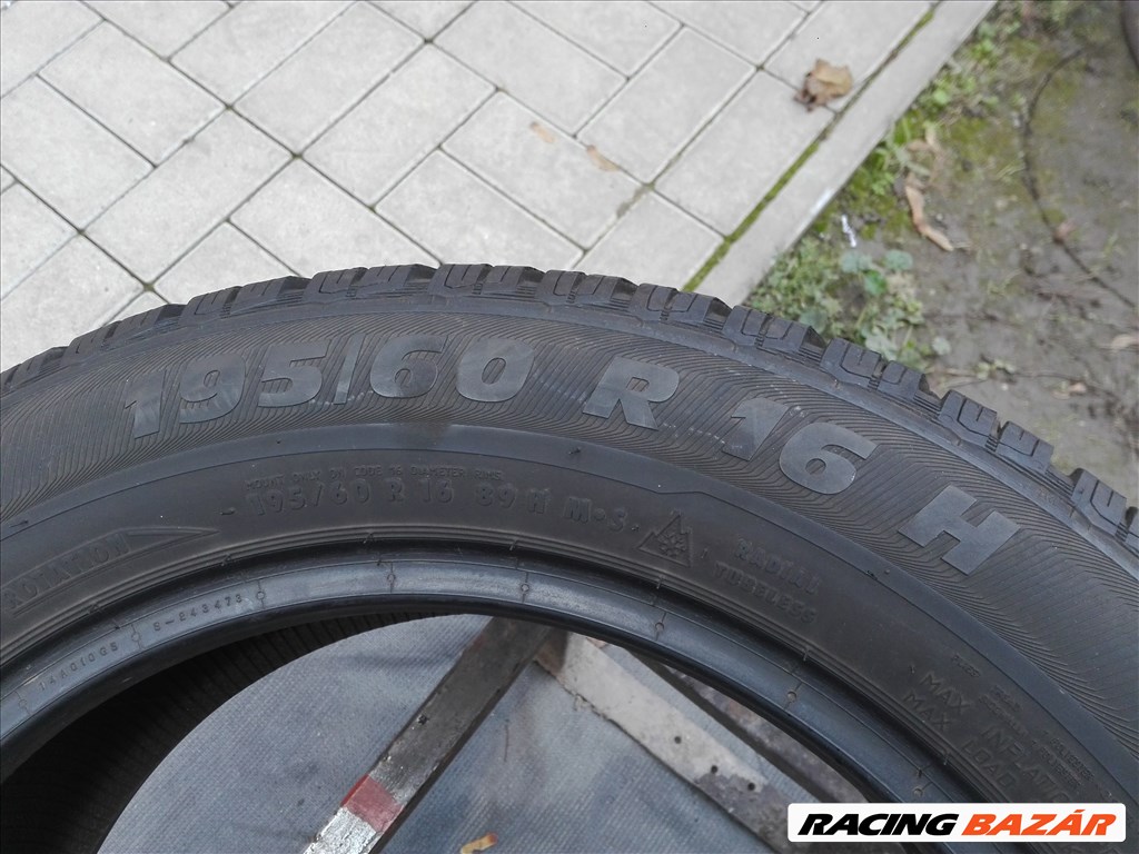 195/60R16 Semperit téli gumi 2db 195/60 r16 8. kép