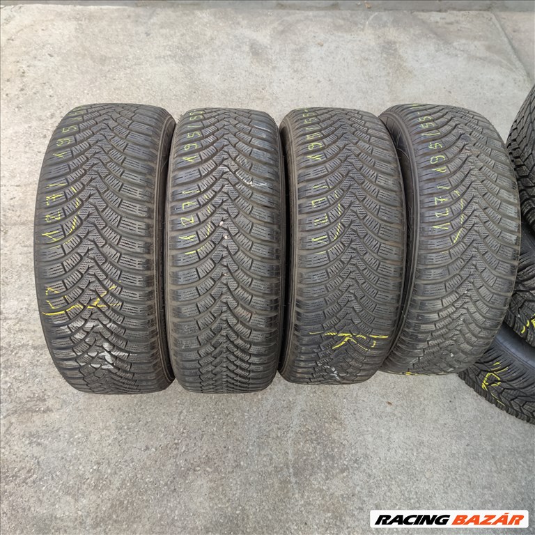  195/55 R16 Falken téli gumi 77000ft a 4db/127/ 5. kép
