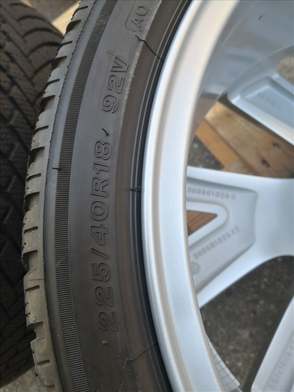 Volkswagen 18-as gyári alukerék 5x112  12. kép