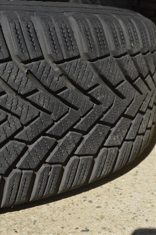 Skoda VW Seat Audi GYÁRI LEMEZFELNI 16" felni 205/55R16 Continental téli gumi R16 téligumi kerék 9. kép