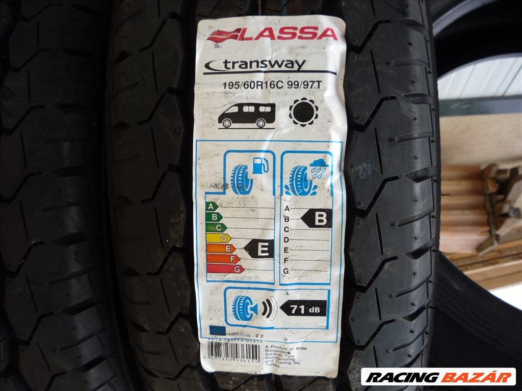 195/60R16C Lassa Új gumi 2db olcsón eladó! 1. kép