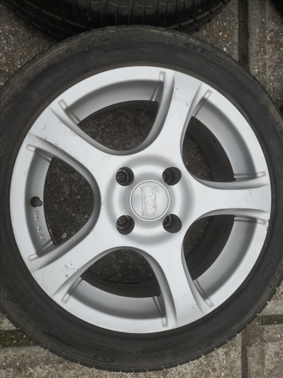  Citroen  Peugeot  15-ös Mam alufelnik 4x108  3. kép