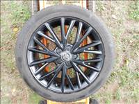 18" újszerű (gyári felni) alufelni, rajta 225/50 újszerű Continental téli gumi gumi 