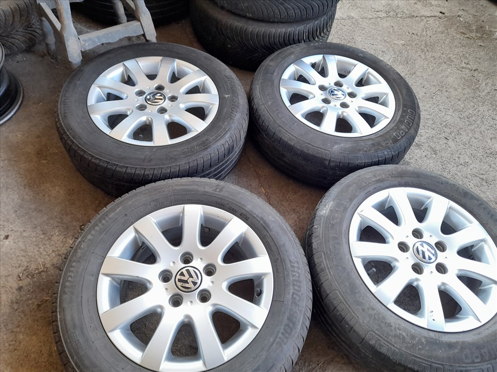  5x112 lyukosztású 6,5JJ 15" használt (gyári felni) alufelni 4. kép