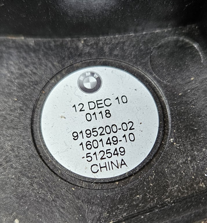 BMW 520 F10/F11 Jobb első mély hangszóró  9195200 4. kép
