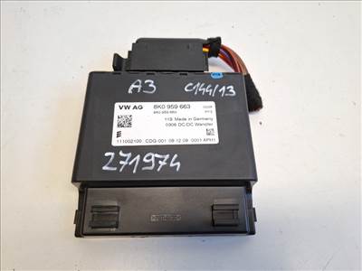 Audi A3 (8P) feszültség szabályzó modul 8K0959663