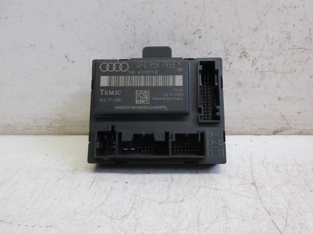 Audi A6 (C6 4f) jobb elsõ ajtó elektronika 4F0959793E 1. kép