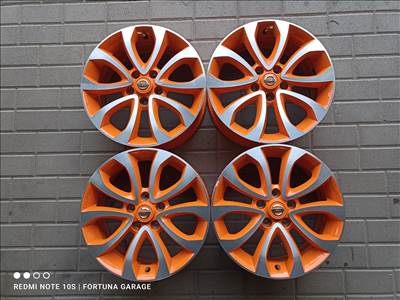 5x114,3 17" Nissan újszerű alufelni garnitúra 