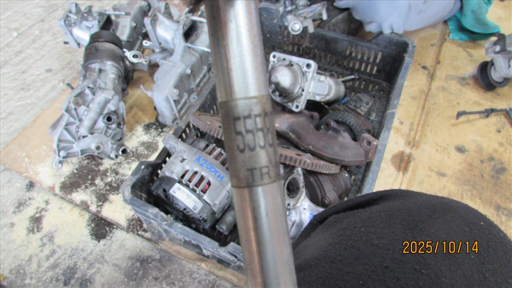 Opel Zafira C Tourer 2013 2.0D A20DTH turbó olajcső 55587503 2. kép