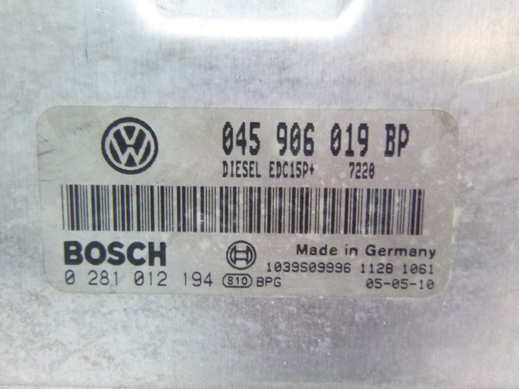 Volkswagen Polo (9N) motorvezérlõ 045906019BP 0281012194 2. kép