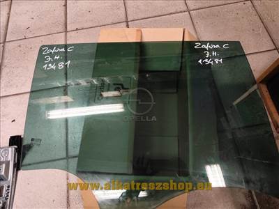 Opel Zafira C Tourer Jobb hátsó ajtó üveg