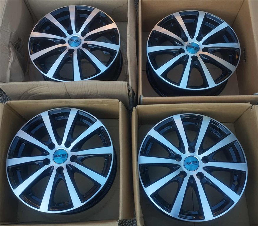ÚJ 5x114,3 16 Platin alufelni r16 " Hyundai Kia Mazda Mitsubishi Honda Nissan Renault Toyota 2. kép