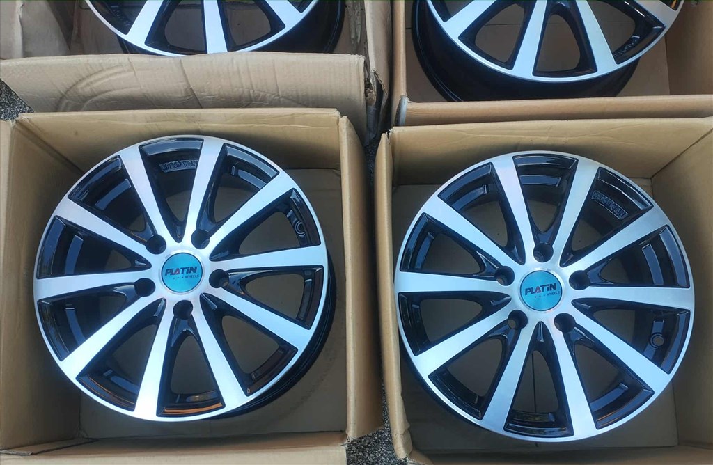 ÚJ 5x114,3 16 Platin alufelni r16 " Hyundai Kia Mazda Mitsubishi Honda Nissan Renault Toyota 6. kép