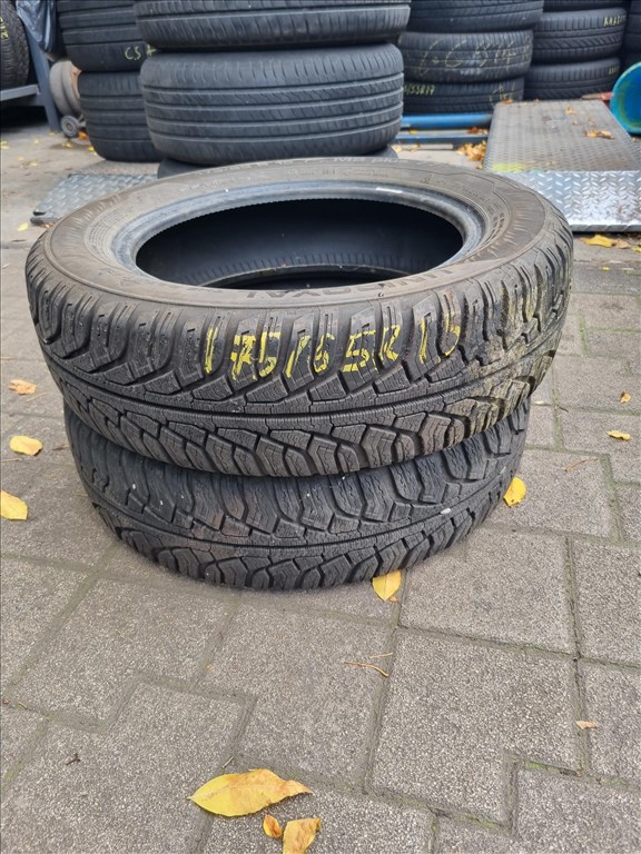  175/6515" újszerű Uniroyal MS plus 77 téli gumi 2db  1. kép