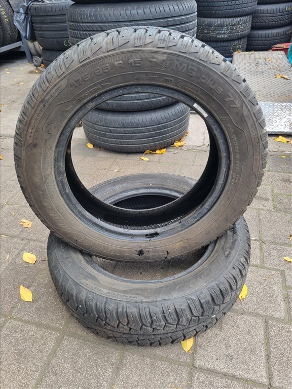  175/6515" újszerű Uniroyal MS plus 77 téli gumi 2db  2. kép