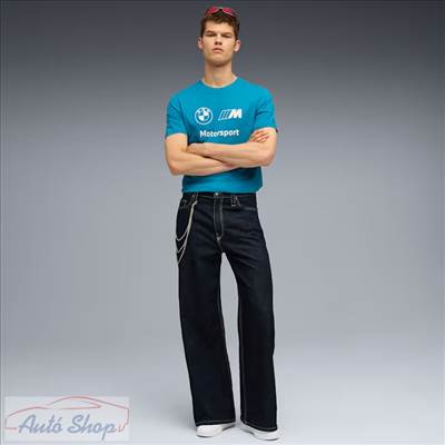 BMW M MOTORSPORT ESS LOGO FÉRFI KÉK PÓLÓ 632358-16