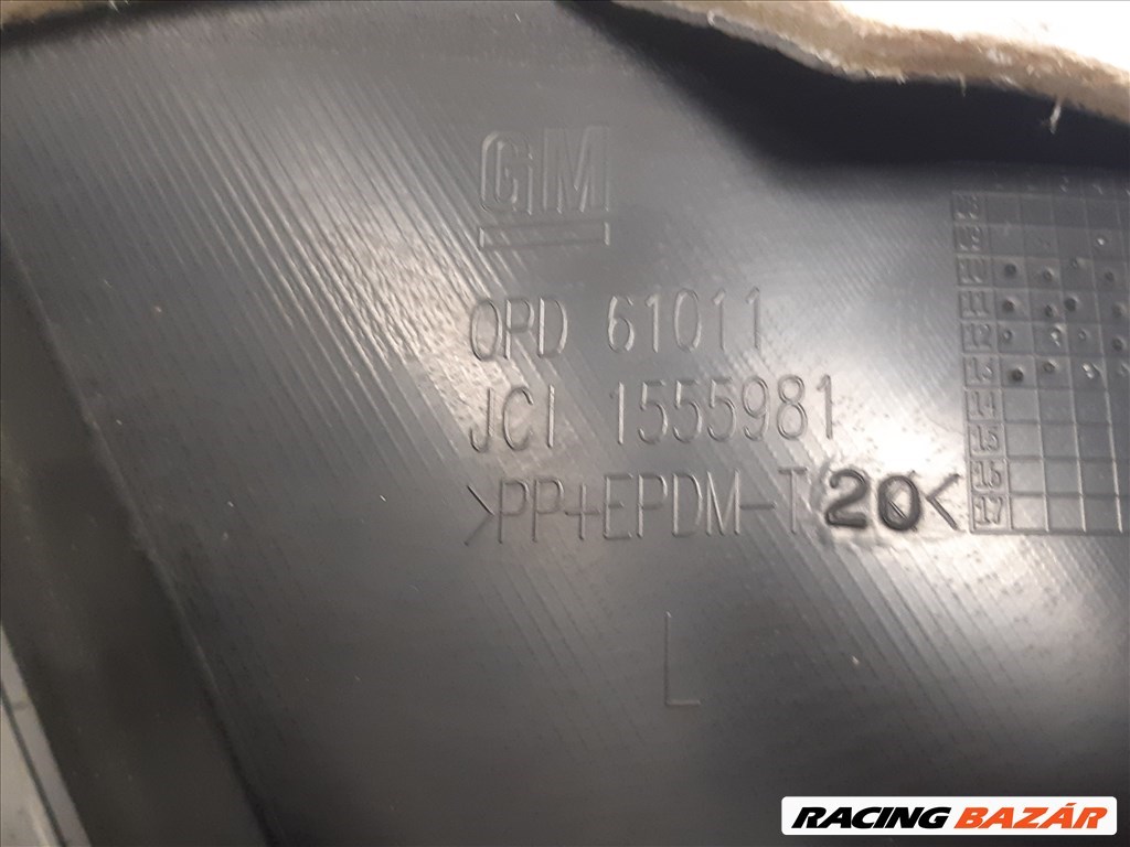 Opel Astra J bal első ajtókárpit  13420416 8. kép