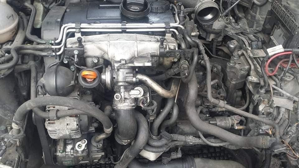 Volkswagen Touran I 2.0 Pd tdi BKD motor, turbó pd elem 4. kép