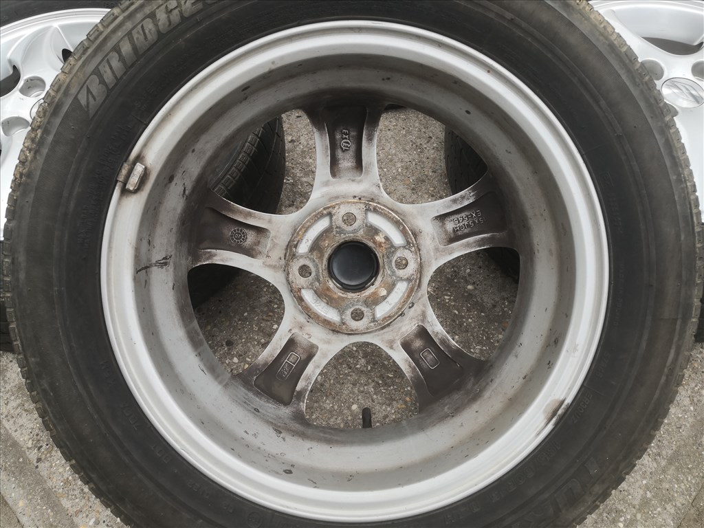 Suzuki 15-ös gyári alufelnik 4x100-as lyukosztású  8. kép