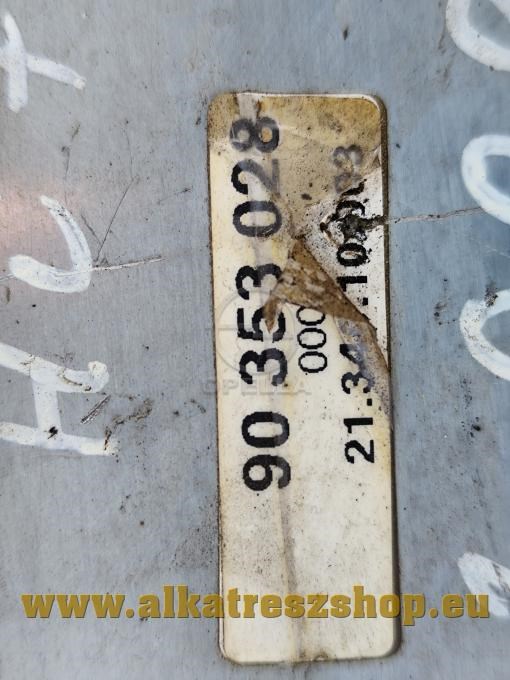 Opel Astra F - Vectra A 1.7TD intercooler, turbó hűtő 90353028 1. kép