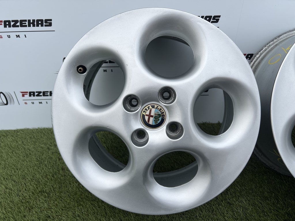 4x98 15" Alfa Romeo gyári alufelni 6Jx15h2 ET49,5 5. kép