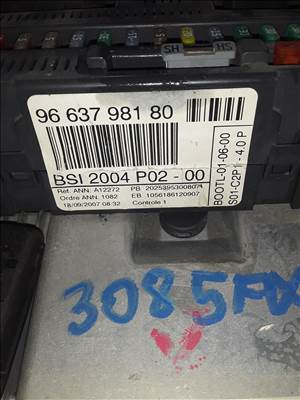 Peugeot 308 1.6 VTI ECU BSI Szett BSI 2004 P02-00