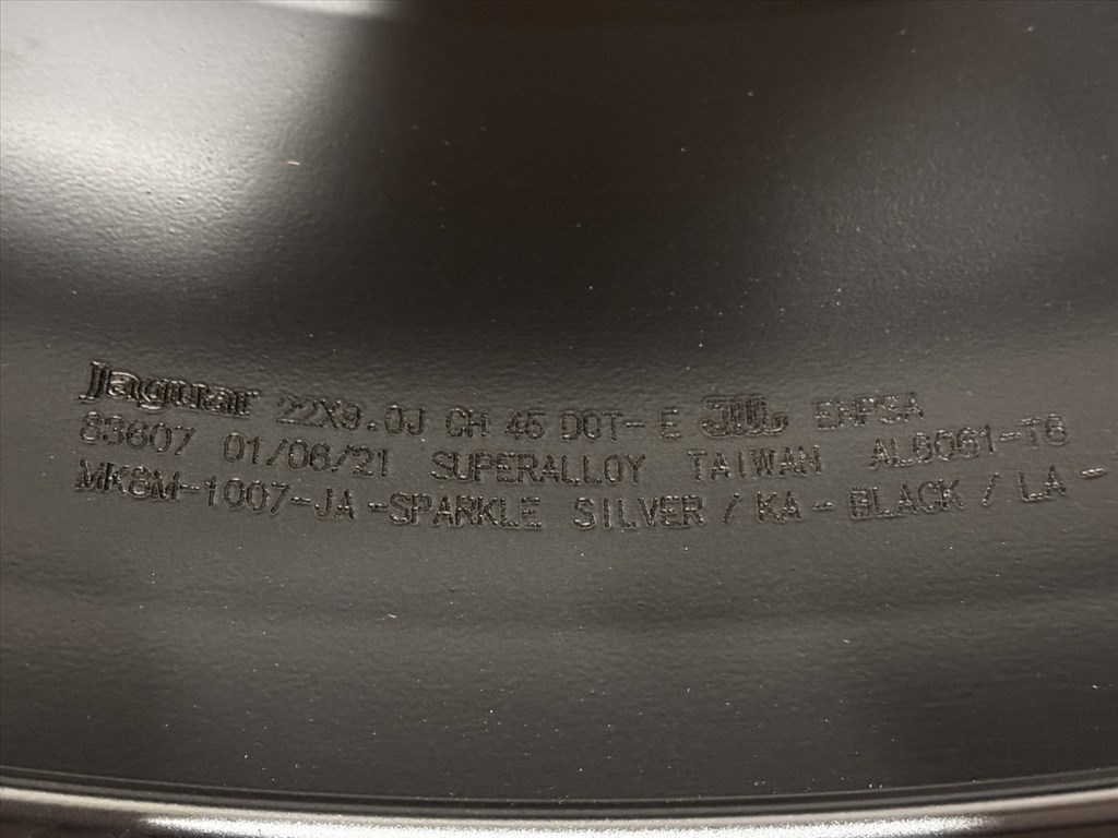 R22 Original Jaguar 9J ET45 - MK8M-1007-JA 1db alufelni felni 3. kép