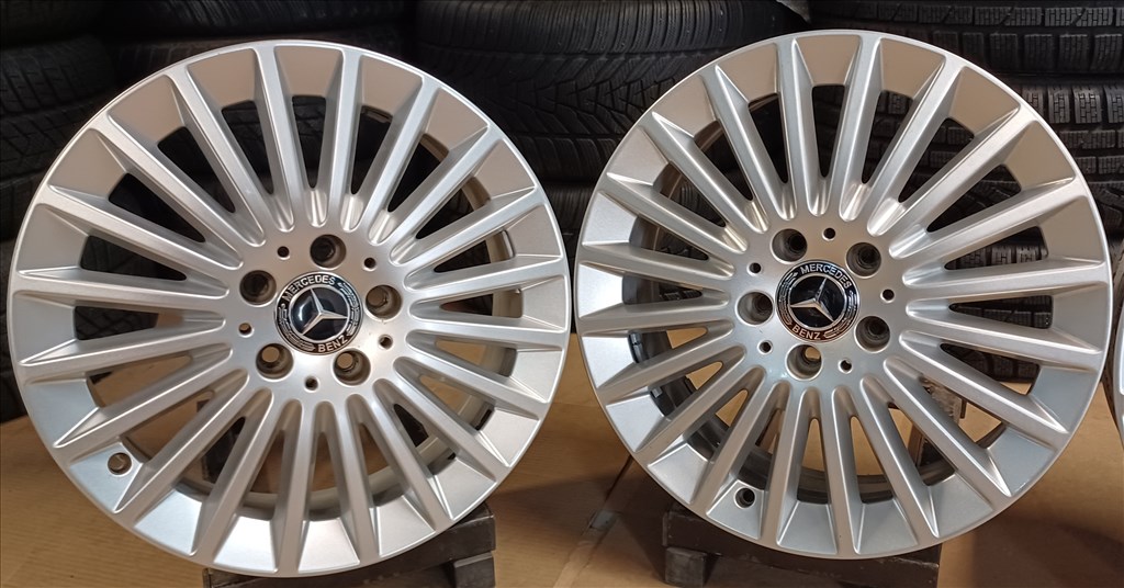 Mercedes W205 C klasse alufelnik 5x112 7x17 ET48,5 4db 4. kép