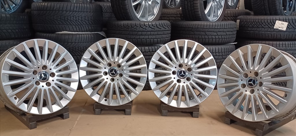 Mercedes W205 C klasse alufelnik 5x112 7x17 ET48,5 4db 6. kép