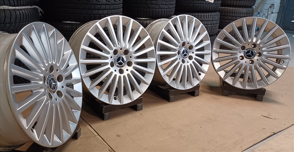 Mercedes W205 C klasse alufelnik 5x112 7x17 ET48,5 4db 7. kép