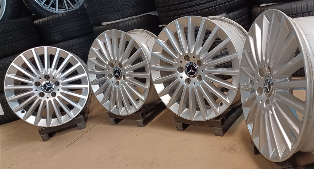 Mercedes W205 C klasse alufelnik 5x112 7x17 ET48,5 4db 8. kép