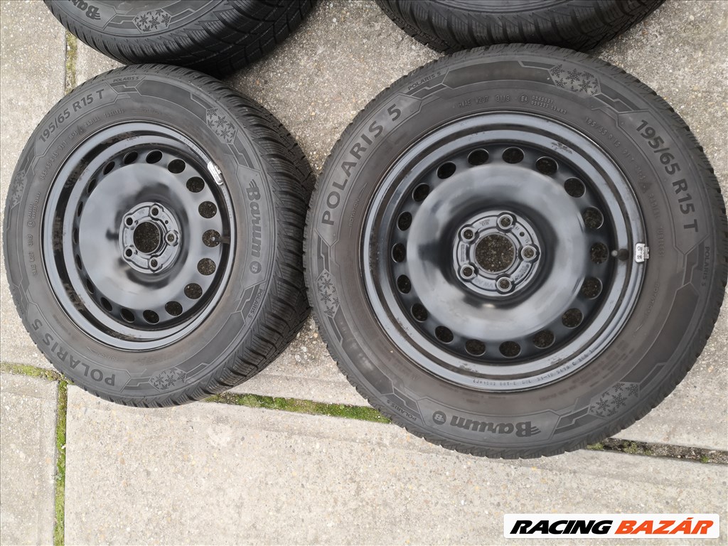 Volkswagen Skoda Seat 15-ös télikerék 5x100-as lyukosztású 3. kép