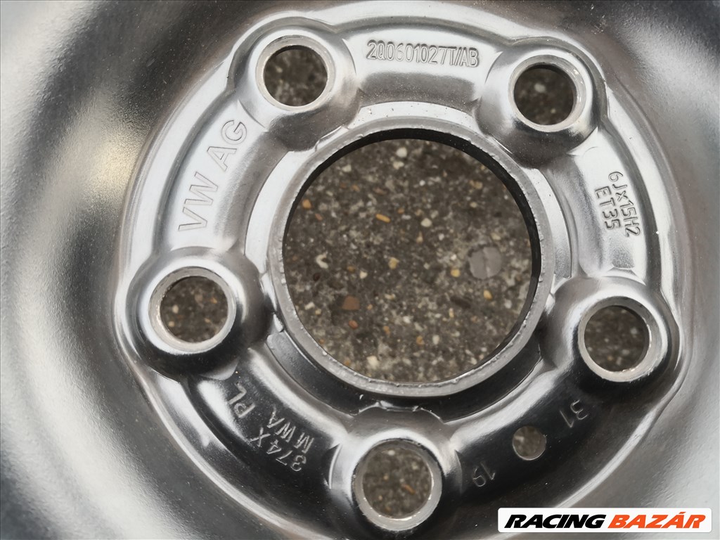 Volkswagen Skoda Seat 15-ös télikerék 5x100-as lyukosztású 2. kép
