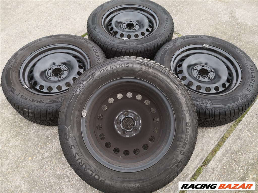 Volkswagen Skoda Seat 15-ös télikerék 5x100-as lyukosztású 5. kép